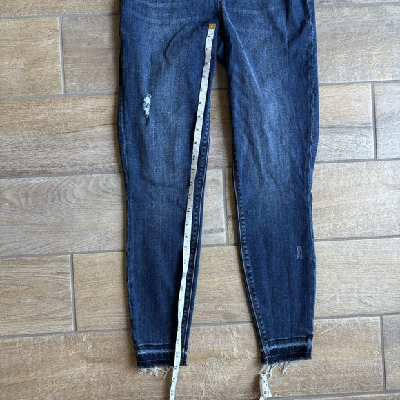 Spanx Jeans Women's Size Small Distressed Pull On Skinny Ankle Denim 20203R - Picture 9 of 16